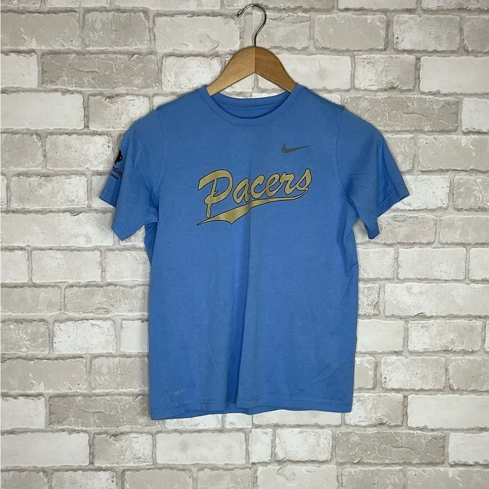 Nike Kids Pacers Blue Short Sleeve Tee Size L